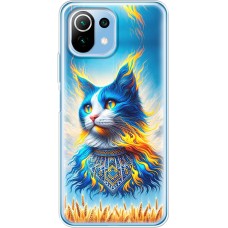 Чохол для Xiaomi Mi 11 Lite MixCase патріотичні кіт
