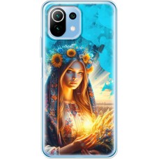 Чохол для Xiaomi Mi 11 Lite MixCase патріотичні україночка