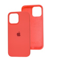 Чохол для iPhone 13 Pro Max Square Full silicone кавуновий / watermelon red