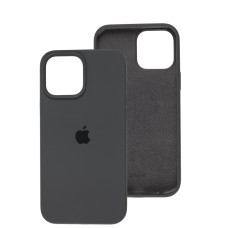 Чохол для iPhone 13 Pro Max Square Full silicone сірий / dark grey