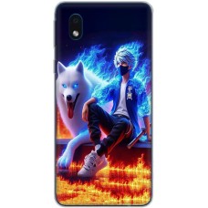 Чохол з аніме для Samsung Galaxy A01 Core (A013) Mixcase герої на відпочинку