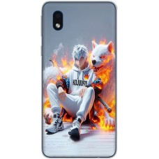 Чохол з аніме для Samsung Galaxy A01 Core (A013) Mixcase герої на відпочинку ІІ