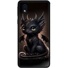 Чохол для Samsung Galaxy A01 Core (A013) MixCase асорті чорний дракоша