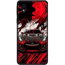 Чохол для Samsung Galaxy A01 Core (A013) MixCase машини чорно-червона
