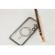 Чохол для iPhone 15 Pro Max Fibra Chrome MagSafe dark purple