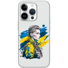 Чохол для iPhone 15 Pro MixCase патріотичні незламна Українка