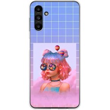Чохол для Samsung Galaxy A14 MixCase Girl in the Clouds