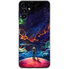 Чохол для Samsung Galaxy A14 MixCase man and dog