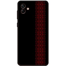 Чохол для Samsung Galaxy A04e (A042) MixCase патріотичні червоний колір вишиванки
