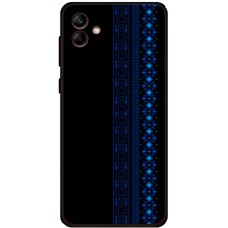 Чохол для Samsung Galaxy A04e (A042) MixCase патріотичні синій колір вишиванки