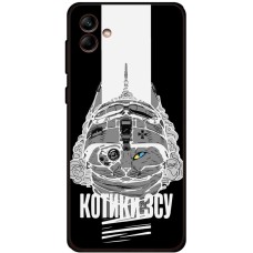Чохол для Samsung Galaxy A04e (A042) MixCase патріотичні котики ЗСУ