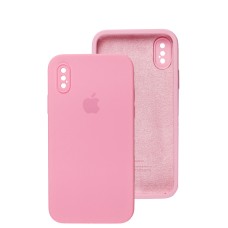 Чохол для iPhone X / Xs Square Full camera light pink