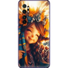Чохол для Xiaomi Mi Note 10 Lite MixCase асорті дівчинка