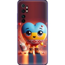 Чохол для Xiaomi Mi Note 10 Lite MixCase асорті Серце орнамент