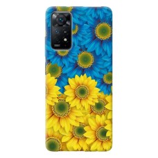 Чохол для Xiaomi Redmi Note 11 / 11s MixCase патріотичний кольорові соняшники