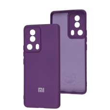 Чохол для Xiaomi  13 Lite Silicone Full camera purple