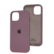 Чохол для iPhone 15 Square Full silicone black currant