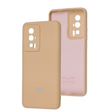 Чохол для Xiaomi Poco F5 Pro / Redmi K60 Full camera пудра