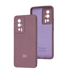 Чохол для Xiaomi Poco F5 Pro / Redmi K60 Full camera лавандовий