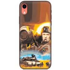 Чохол для iPhone Xr MixCase патріотичні Шевченко з Javelin