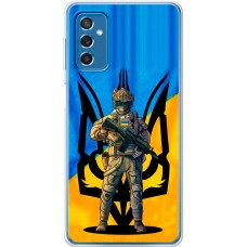 Чохол для Samsung Galaxy M52 (M526) MixCase патріотичні український воїн