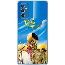 Чохол для Samsung Galaxy M52 (M526) MixCase патріотичні Слава Україні