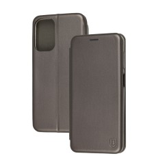 Чохол книжка Premium для Samsung Galaxy M13 4G / M23 5G сірий