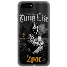 Чохол для iPhone 7 Plus / 8 Plus MixCase музика 2 pac