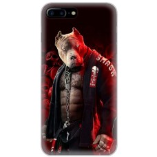 Чохол для iPhone 7 Plus / 8 Plus MixCase спорт принт спорт піт буль боєць