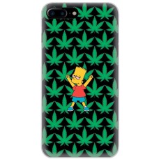 Чохол для iPhone 7 Plus / 8 Plus MixCase трава листя Сімпсон