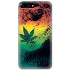 Чохол для iPhone 7 Plus / 8 Plus MixCase трава листя дим