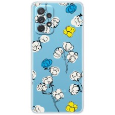 Чохол для Samsung Galaxy A13 (A135) MixCase патріотичні квіти бавовни