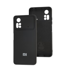 Чохол для Xiaomi  Poco X4 Pro 5G Silicone Full camera чорний