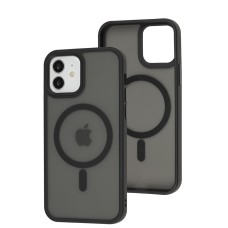 Чохол для iPhone 12 / 12 Pro WAVE Matte Insane MagSafe black