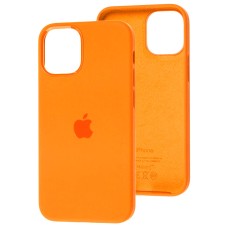 Чохол для iPhone 12 mini Full Silicone case kumquat