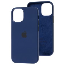 Чохол для iPhone 12 mini Full Silicone case deep navy