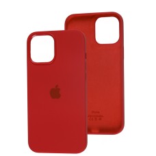 Чохол для iPhone 12 Pro Max Full Silicone case червоний