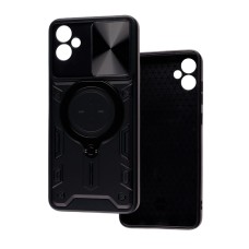 Чохол для Samsung Galaxy A03 (A035) Armor Big Ring чорний