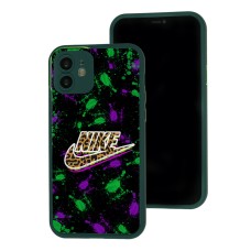 Чохол для iPhone 12 MixCase LikGus лого найк brown