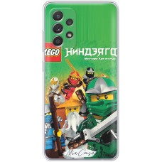 Чохол для Samsung Galaxy A52 Mixcase лего дизайн 10