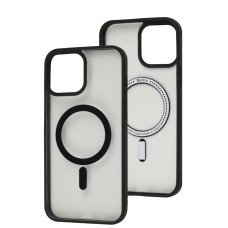 Чохол для iPhone 13 Pro Max Berlia Color MagSafe black