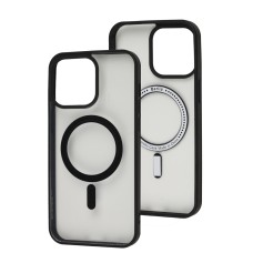 Чохол для iPhone 15 Pro Max Berlia Color MagSafe black
