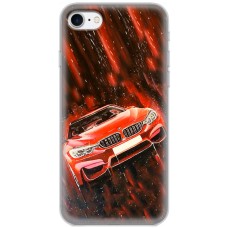 Чохол для iPhone 7 / 8 / SE MixCase авто бмв червона