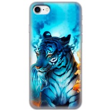 Чохол для iPhone 7 / 8 / SE MixCase звірі білий тигр