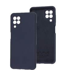 Чохол для Samsung Galaxy A22 (A225) Wave camera Full midnight blue