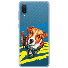 Чохол для Samsung Galaxy A02 (A022) MixCase Патрон у бронежилеті