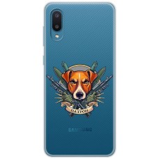 Чохол для Samsung Galaxy A02 (A022) MixCase Патрон логотип