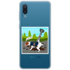 Чохол для Samsung Galaxy A02 (A022) MixCase Патрон хороший приклад
