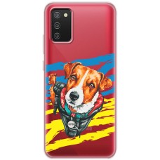 Чохол для Samsung Galaxy A02s (A025) MixCase Патрон у бронежилеті
