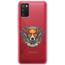 Чохол для Samsung Galaxy A02s (A025) MixCase Патрон логотип